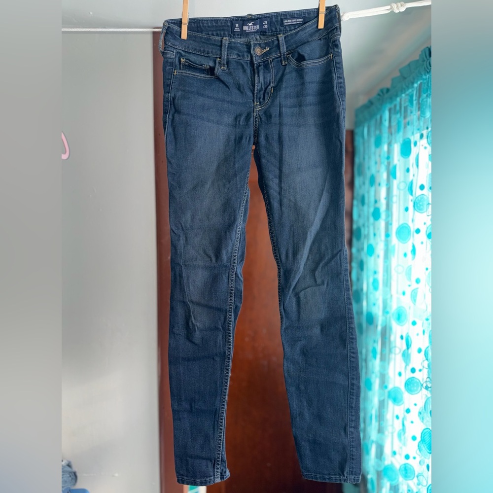 Hollister Dark Blue Skinny Jeans